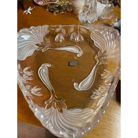 Mikasa Kristallschale in Pfauenform von CollectiblesByJenH