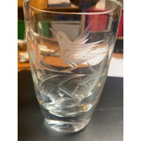 Orrefors Geätzte Glasvase von CollectiblesByJenH