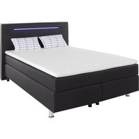 COLLECTION AB Boxspringbett "London, inklusive Topper und Kissen, mit LED-Beleuchtung" Boxspringbett erhältlich in 90cmx200cm, 140cmx200cm & 180cmx200cm von Collection Ab