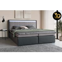 COLLECTION AB Boxspringbett 30 Jahre Jubiläums-Modell Athena, inkl. LED-Lichtleiste, versch. Härtegrade auswählbar von Collection Ab