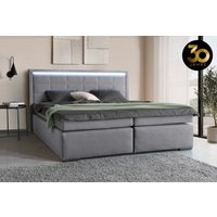 COLLECTION AB Boxspringbett 30 Jahre Jubiläums-Modell Athena, inkl. LED-Lichtleiste, versch. Härtegrade auswählbar von Collection Ab