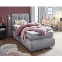 COLLECTION AB Boxspringbett "Borna", inklusive Bettkasten, LED-Beleuchtung und Topper von Collection Ab