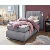 COLLECTION AB Boxspringbett "Borna", inklusive Bettkasten, LED-Beleuchtung und Topper von Collection Ab