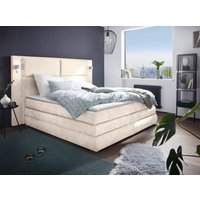 COLLECTION AB Boxspringbett Copenhagen, inklusive Bettkasten und Topper, wahlweise mit LED-Beleuchtung von Collection Ab