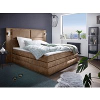 COLLECTION AB Boxspringbett Copenhagen, inklusive Bettkasten und Topper, wahlweise mit LED-Beleuchtung von Collection Ab