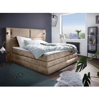 COLLECTION AB Boxspringbett "Copenhagen" inklusive Bettkasten, Topper, wahlweise mit LED-Beleuchtung von Collection Ab