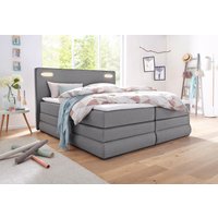 COLLECTION AB Boxspringbett "Ninoni", inkl. Bettkasten, Topper und wahlweise mit LED-Beleuchtung, Liegefläche 180 x 200 cm von Collection Ab