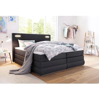 COLLECTION AB Boxspringbett "Ninoni", inkl. Bettkasten, Topper und wahlweise mit LED-Beleuchtung, Liegefläche 180 x 200 cm von Collection Ab
