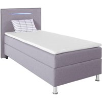 COLLECTION AB Boxspringbett "London, inklusive Topper und Kissen, mit LED-Beleuchtung", Boxspringbett erhältlich in 90cmx200cm, 140cmx200cm & 180cmx200cm von Collection Ab