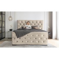 COLLECTION AB Boxspringbett "Florence inkl. Kingsize (28 cm) Matratze (H3) mit integriertem Topper", inkl. Bettkasten, erhältlich in der Breite 180 cm COLLECTION AB Boxspringbett "Florence inkl. Kingsize (28 cm) Matratze (H3) mit integriertem Topper", inkl. Bettkasten, erhältlich in der Breite 180 cm von Collection Ab
