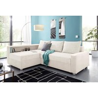 COLLECTION AB Ecksofa Relax, inklusive Bettfunktion, wahlweise mit RGB-LED-Beleuchtung von Collection Ab