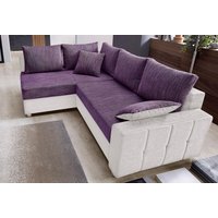 COLLECTION AB Ecksofa Parma, mit Bettfunktion, inkl. Zier- und Rückenkissen von Collection Ab