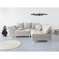 COLLECTION AB Ecksofa Joseli, mit Zier- und Rückenkissen, komfortable Schanzen-Armlehne von Collection Ab