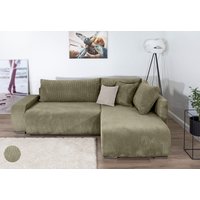 COLLECTION AB Ecksofa "Poppy, L-Form, Breite 227 cm mit Schlaffunktion" von Collection Ab