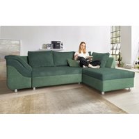 COLLECTION AB Ecksofa Sally L-Form, mit und ohne Bettfunktion, inklusive loser Rücken- und Zierkissen von Collection Ab