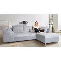 COLLECTION AB Ecksofa Sally L-Form, mit und ohne Bettfunktion, inklusive loser Rücken- und Zierkissen von Collection Ab