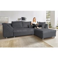 COLLECTION AB Ecksofa Sally L-Form, mit und ohne Bettfunktion, inklusive loser Rücken- und Zierkissen von Collection Ab