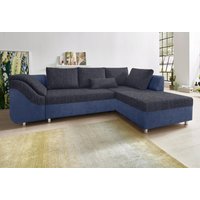 COLLECTION AB Ecksofa "Sally L-Form", mit und ohne Bettfunktion, inklusive loser Rücken- und Zierkissen von Collection Ab