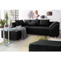COLLECTION AB Ecksofa Sally L-Form, mit und ohne Bettfunktion, inklusive loser Rücken- und Zierkissen von Collection Ab