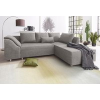 COLLECTION AB Ecksofa "Sally L-Form", mit und ohne Bettfunktion, inklusive loser Rücken- und Zierkissen von Collection Ab
