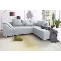 COLLECTION AB Ecksofa Sally L-Form, mit und ohne Bettfunktion, inklusive loser Rücken- und Zierkissen von Collection Ab