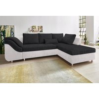 COLLECTION AB Ecksofa "Sally L-Form", mit und ohne Bettfunktion, inklusive loser Rücken- und Zierkissen von Collection Ab