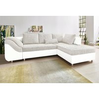COLLECTION AB Ecksofa Sally L-Form, mit und ohne Bettfunktion, inklusive loser Rücken- und Zierkissen von Collection Ab