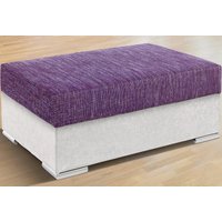 COLLECTION AB Hocker "John", Frei im Raum stellbar, wahlweise mit Federkern von Collection Ab