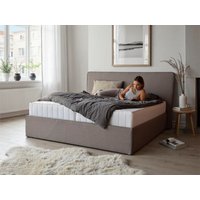 COLLECTION AB Polsterbett "Romo erhältlich in der Breite 180x200cm" 3 Varianten: Rahmen, Lattenrost oder Komplett-Set mit King-Matratze von Collection Ab