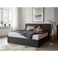COLLECTION AB Polsterbett "Romo erhältlich in der Breite 180x200cm" 3 Varianten: Rahmen, Lattenrost oder Komplett-Set mit King-Matratze von Collection Ab
