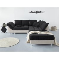 COLLECTION AB Ecksofa "(Spar-Set) Innsbruck L-Form und Hocker", (Spar-Set), Ecksofa und Hocker, Recamiere links oder rechts montierbar von Collection Ab