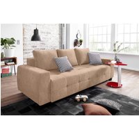 COLLECTION AB Schlafsofa "Bella, B: 241 cm, Liegefl. 142x194 cm" mit Bettfunktion, Bettkasten & 2 Zierkissen, Federkern COLLECTION AB Schlafsofa "Bella, B: 241 cm, Liegefl. 142x194 cm" mit Bettfunktion, Bettkasten & 2 Zierkissen, Federkern von Collection Ab