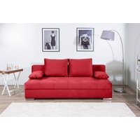 COLLECTION AB Schlafsofa "Tania mit Bettfunktion und Bettkasten", komfortabler Sitzkomfort: Federkern-Polsterung, inklusive Rückenkissen von Collection Ab