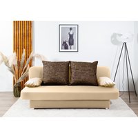 COLLECTION AB Schlafsofa "Ulla inkl. Bettfunktion und Bettkasten", Schlafsofa,Bettfunktion,Bettkasten,inkl. Rückenkissen,Armlehnekissen von Collection Ab