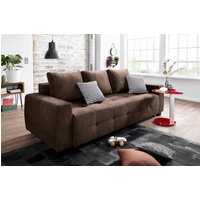 COLLECTION AB Schlafsofa "Bella", mit Bettfunktion und Bettkasten, inkl. loser Rücken- und Zierkissen von Collection Ab