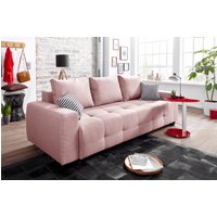COLLECTION AB Schlafsofa "Bella", mit Bettfunktion und Bettkasten, inkl. loser Rücken- und Zierkissen von Collection Ab