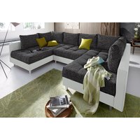 COLLECTION AB Wohnlandschaft "Antonia U-Form", mit Federkern und zusätzlichem Hocker von Collection Ab