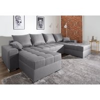 COLLECTION AB Wohnlandschaft "Josy XL U-Form, Breite: 313 cm" mit Bettfunktion, Bettkasten & 2 Zierkissen, Federkern COLLECTION AB Wohnlandschaft "Josy XL U-Form, Breite: 313 cm" mit Bettfunktion, Bettkasten & 2 Zierkissen, Federkern von Collection Ab