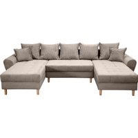 COLLECTION AB Wohnlandschaft "Raisa U-Form", mit Federkern, Kissen und Steppung im Sitzbereich COLLECTION AB Wohnlandschaft "Raisa U-Form", mit Federkern, Kissen und Steppung im Sitzbereich von Collection Ab