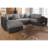 COLLECTION AB Wohnlandschaft "John U-Form", mit Bettfunktion, wahlweise mit Federkern von Collection Ab