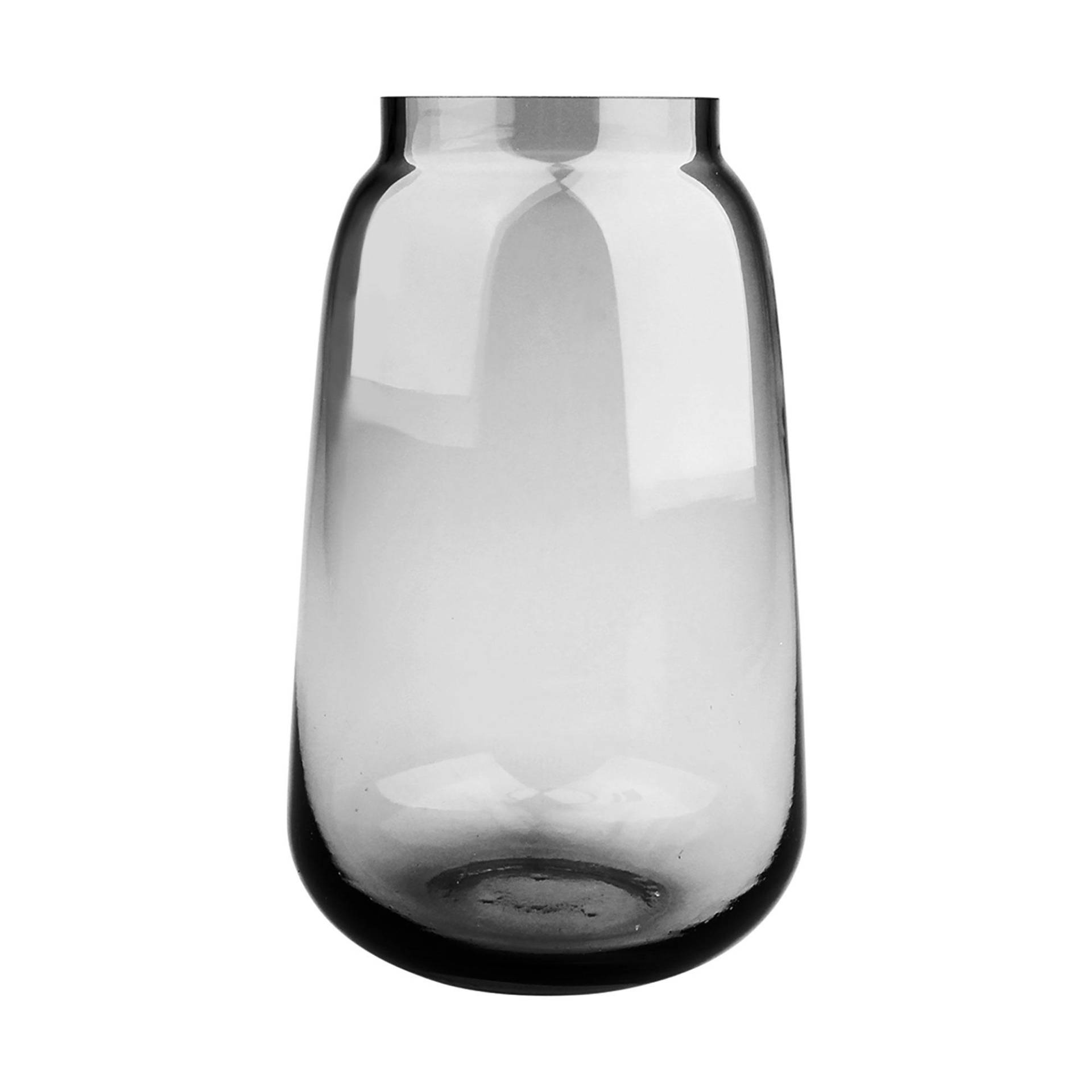 Collection - Bou Vase H 24cm - grau, transparent/H x Ø 24x15cm von Collection