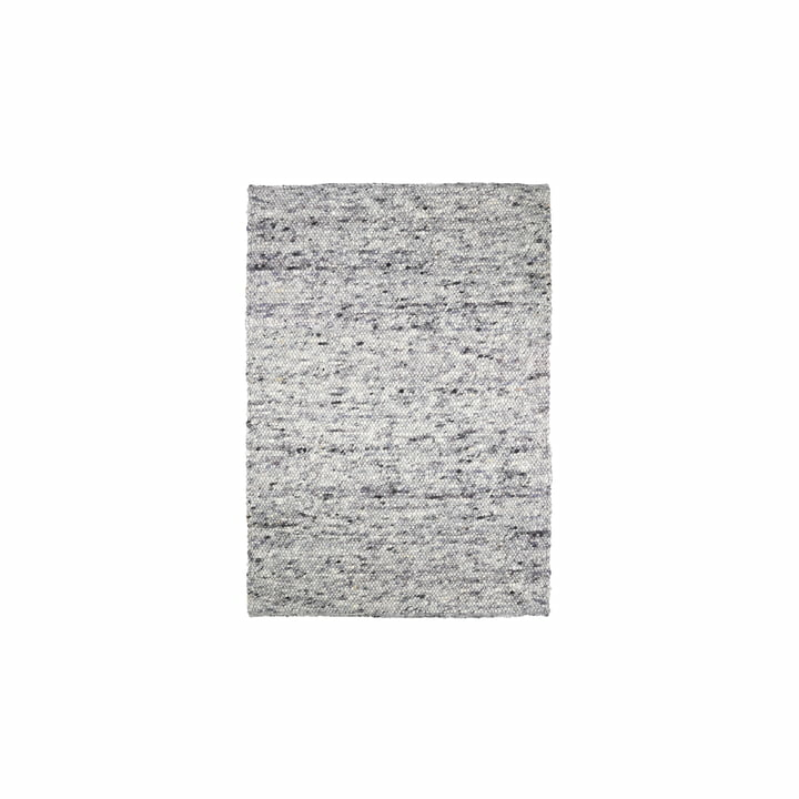 Collection Filzkugelteppich Pebble Teppich Filz-Teppich 140 x 200cm grau meliert von Collection