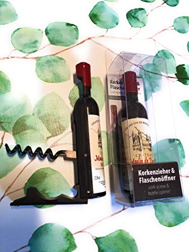 korkenzieher flaschenöffner weinflasche mit magnet geschenk idee von Collection