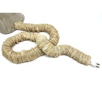Stroh Licht Tan 9 Ft X 2 in Lampenkabel Abdeckung, Stoff Kabel Hülle Made in Usa von CollectionsByDesigns
