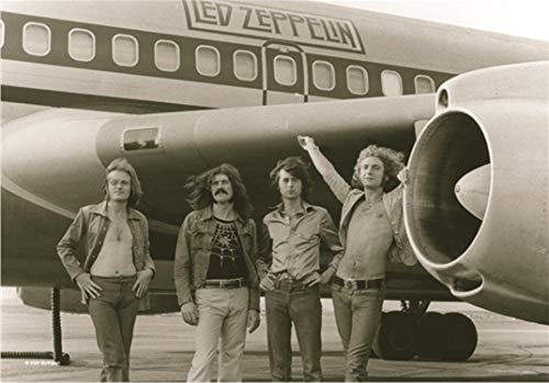Led Zeppelin - Airplane Flagge von Led Zeppelin