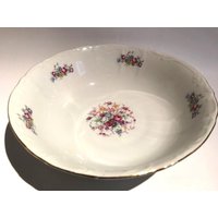 Vintage Feine Boho China Bouquet Muster Schale von CollectplusAccent