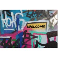 36"x24" Welcome Graffiti Kunstbereich Teppich 36"x24" Welcome Graffiti Kunstbereich Teppich von ColleensOutpost