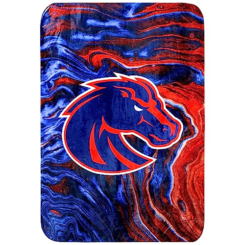 College Covers Boise State Broncos Sublimierte weiche Überwurfdecke, 106,7 x 152,4 cm von College Covers