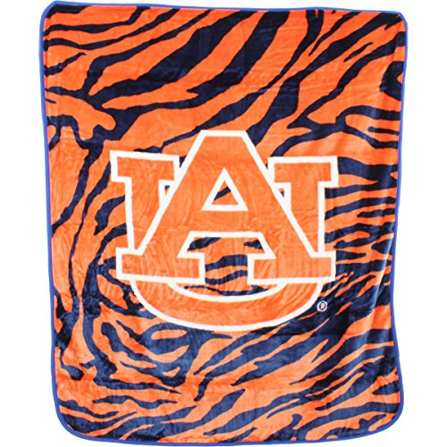 College Covers Auburn Tigers Raschel Throw Blanket, 60 in by 50 in von College Covers