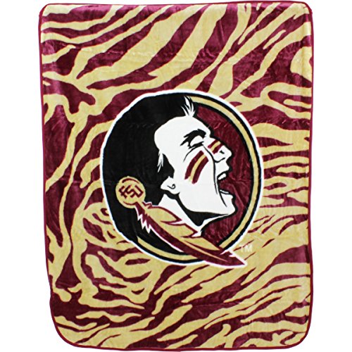 College Covers ETC ZebThrow Weiche Überwurfdecke, Polyester, Florida State Seminoles, 60" x 50" College Covers ETC ZebThrow Weiche Überwurfdecke, Polyester, Florida State Seminoles, 60" x 50" von College Covers
